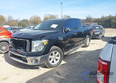 2017 Nissan Titan Sv from USA, damaged, VIN 1N6AA1E66HN503628